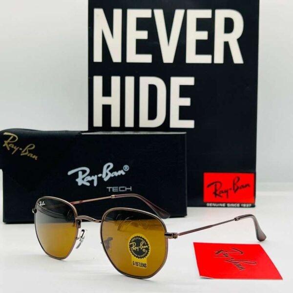 Ray Ban Luxury Sunglasses - Brown