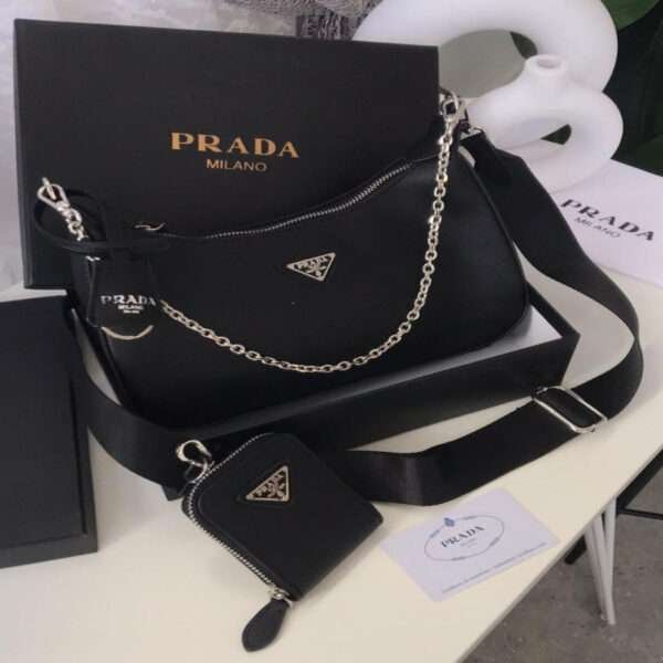 ⁦شنطة نسائية انيقة من ماركة برادا PRADA⁩ - الصورة ⁦6⁩