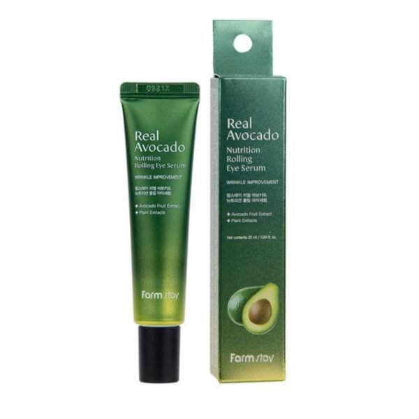 Farm Stay Roll On Under Eye Serum with Avocado 25ml